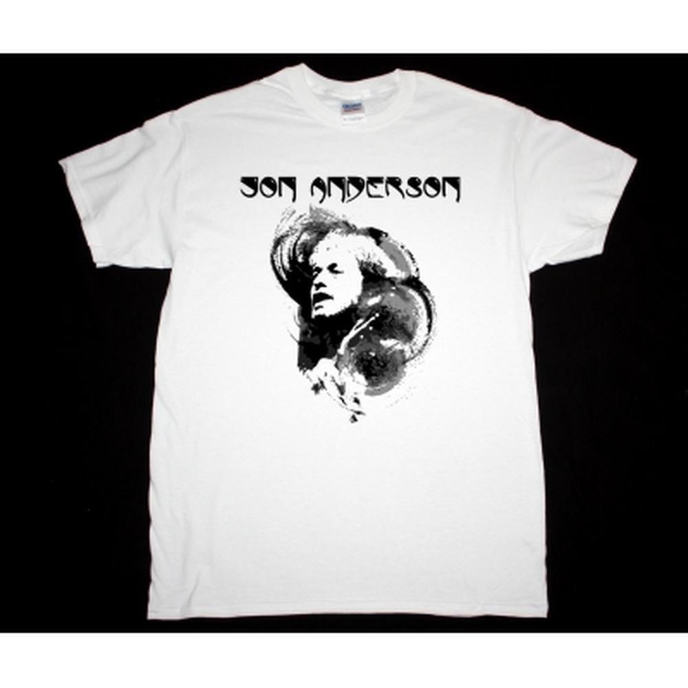 Jon Anderson Yes New White T-Shirt